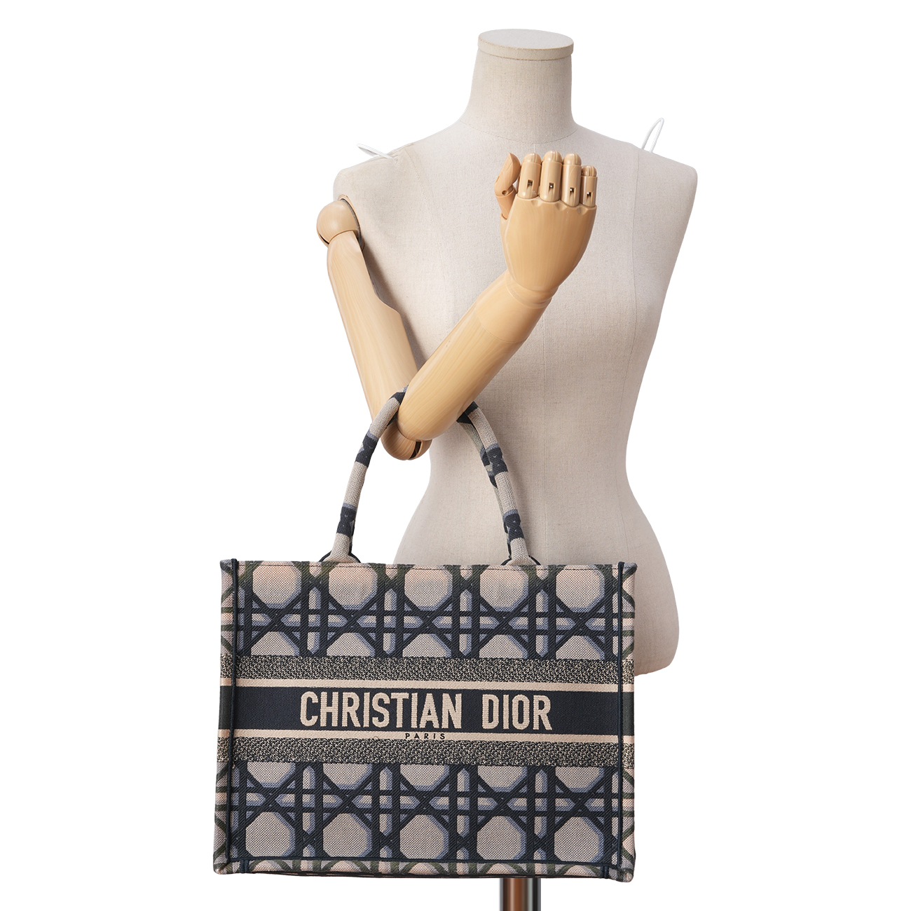 CHRISTIAN DIOR(USED)디올 시즌 북토트 미듐